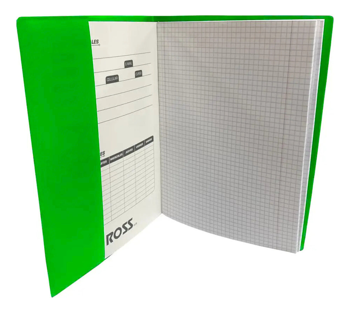 Forros College Pvc Para Cuaderno Pack 3 Ud Por Color Escolar