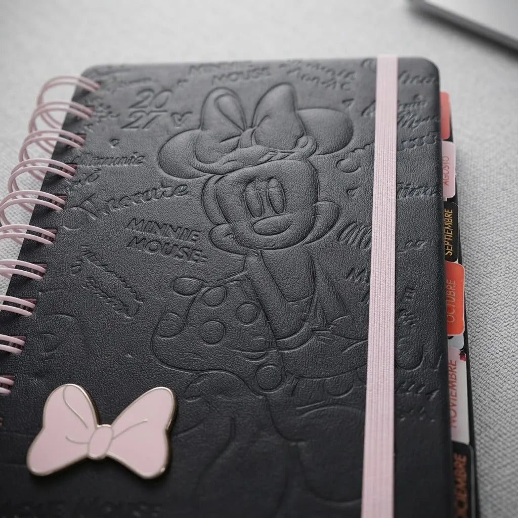 Agenda Minnie Mouse 2027 Día por Página Tapa Dura