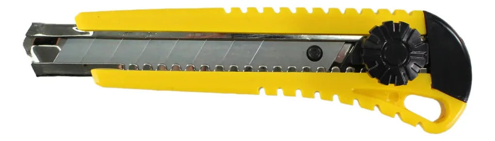 Cutter Cartonero Pacific 16 cm Hoja 18 mm Ergonómico
