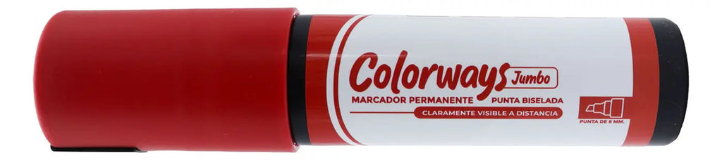 Marcador Permanente Jumbo Adetec Punta Gruesa