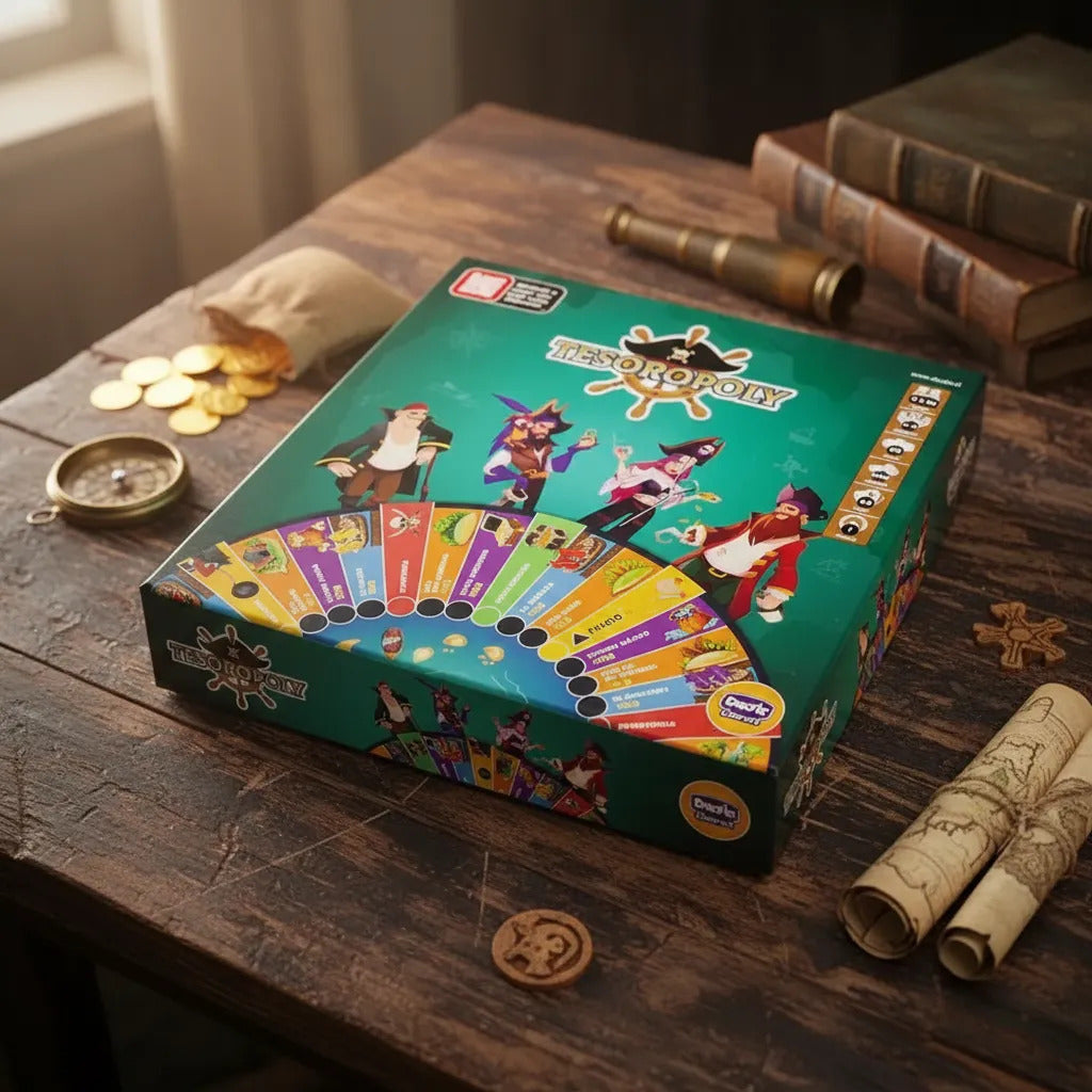 Tesoropoly Juego de Mesa Dactic – Busca el Tesoro
