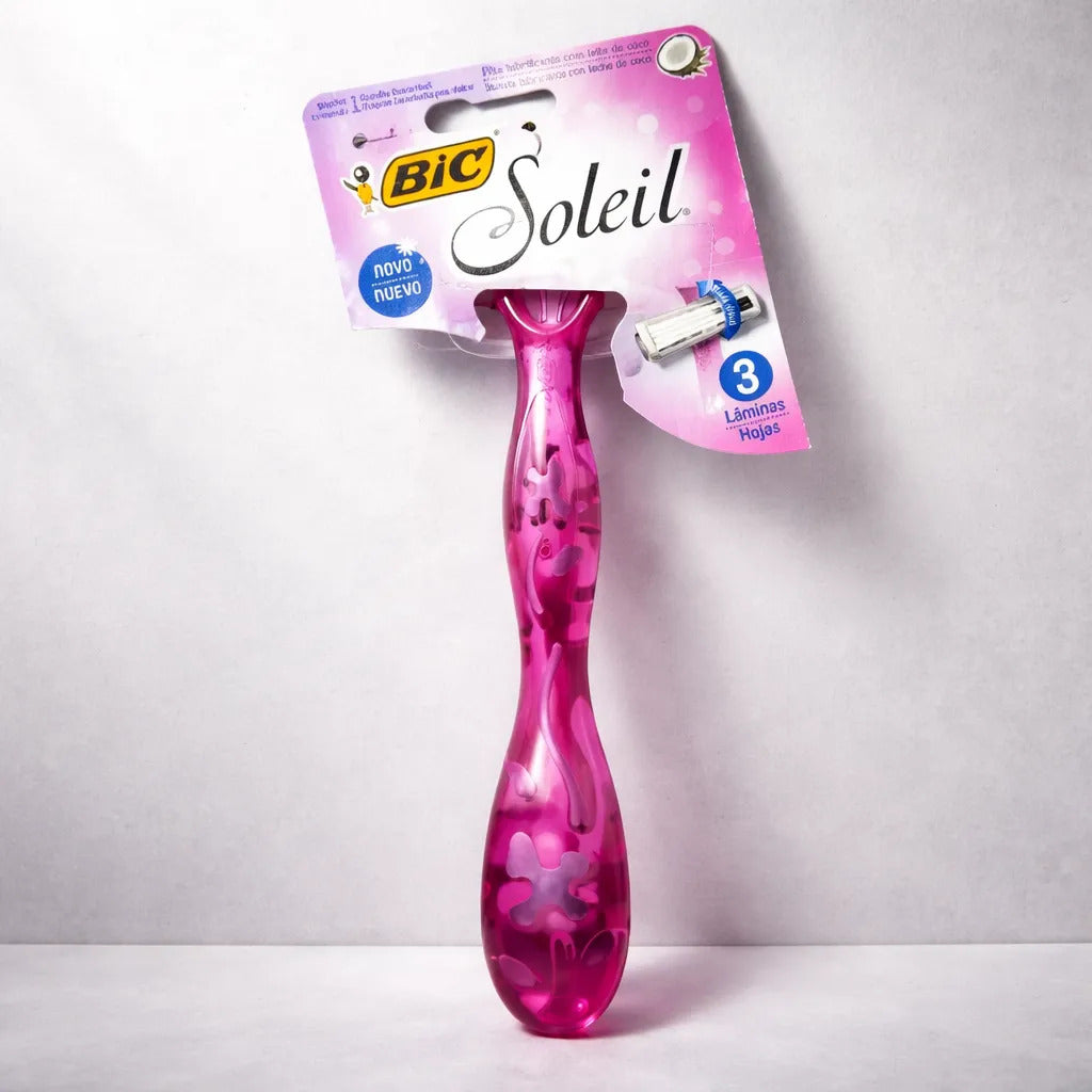 Maquinilla Bic Soleil Pivot 3 Hojas Pack x3