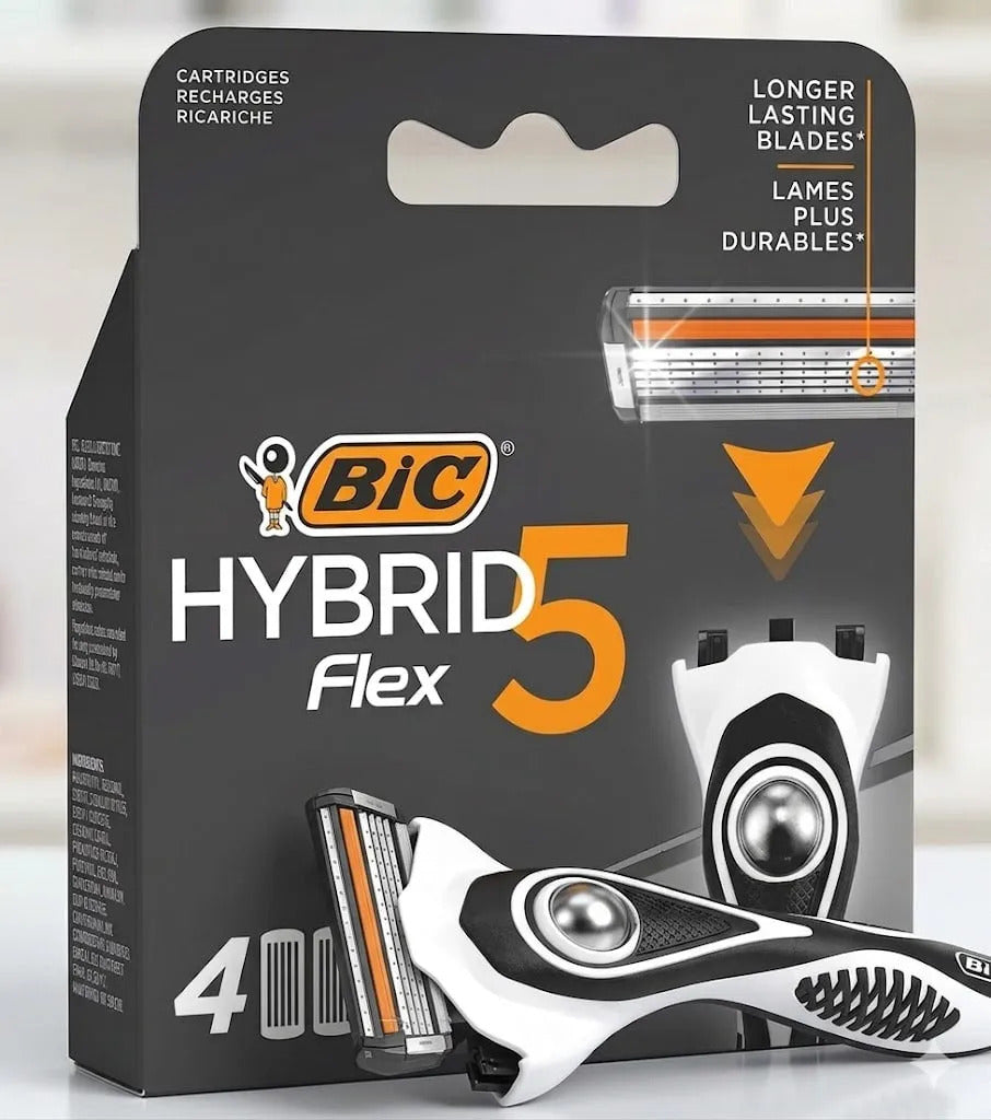 Repuesto Bic Flex 5 Hybrid 4 Cartuchos
