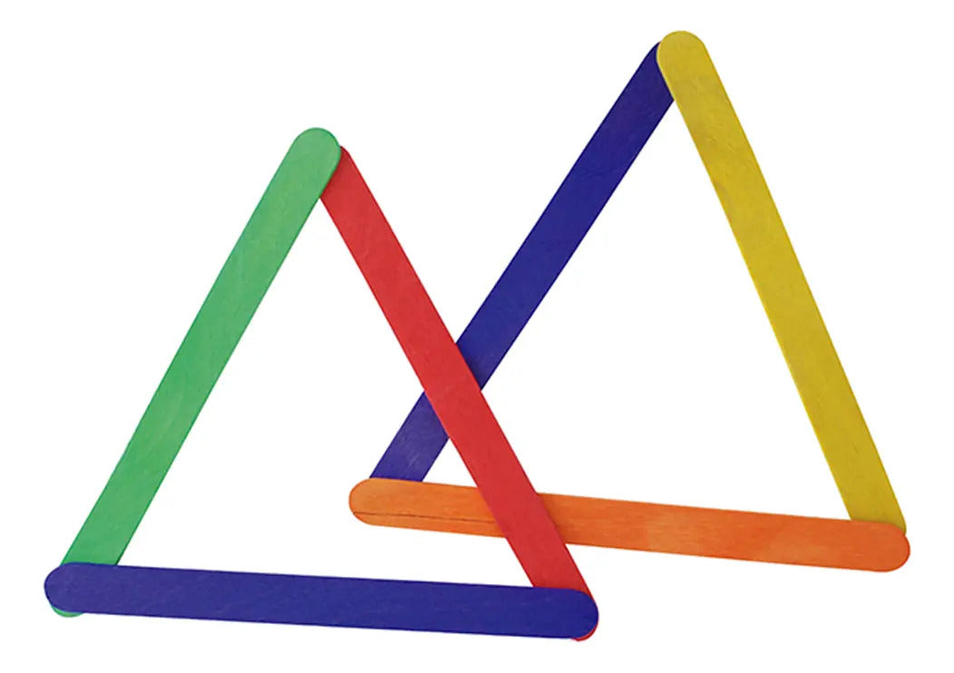Palos de Helado de Colores Adix, Pack 50ud