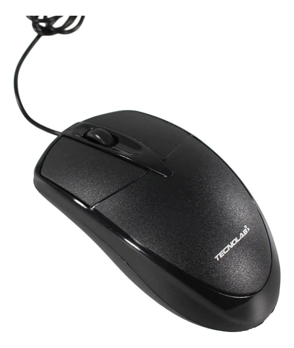 Kit Teclado y Mouse USB Tecnolab TL623 Alámbrico Español