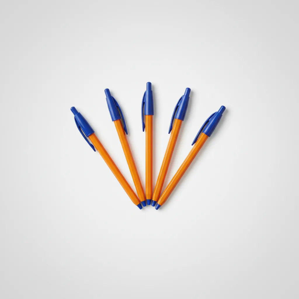 Bolígrafo Bic Retro 0.8mm Fino Pack 4 Lápiz Pasta Clásico