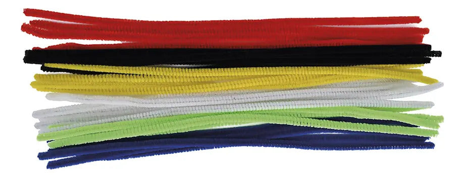 Limpiapipas de Colores Adix 0,6x30cm, Pack 25ud