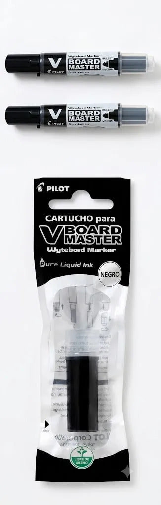 Pack Pilot V Board Master 2 Marcadores + Cartucho