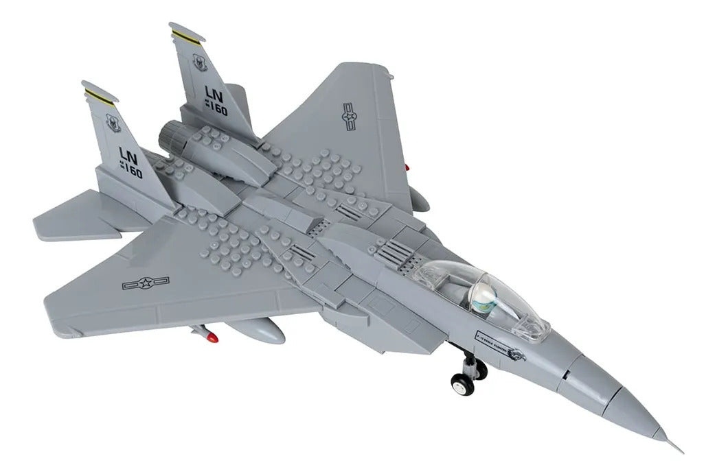 Avión F-15 Eagle Bloques de Construcción Wange 262 Piezas