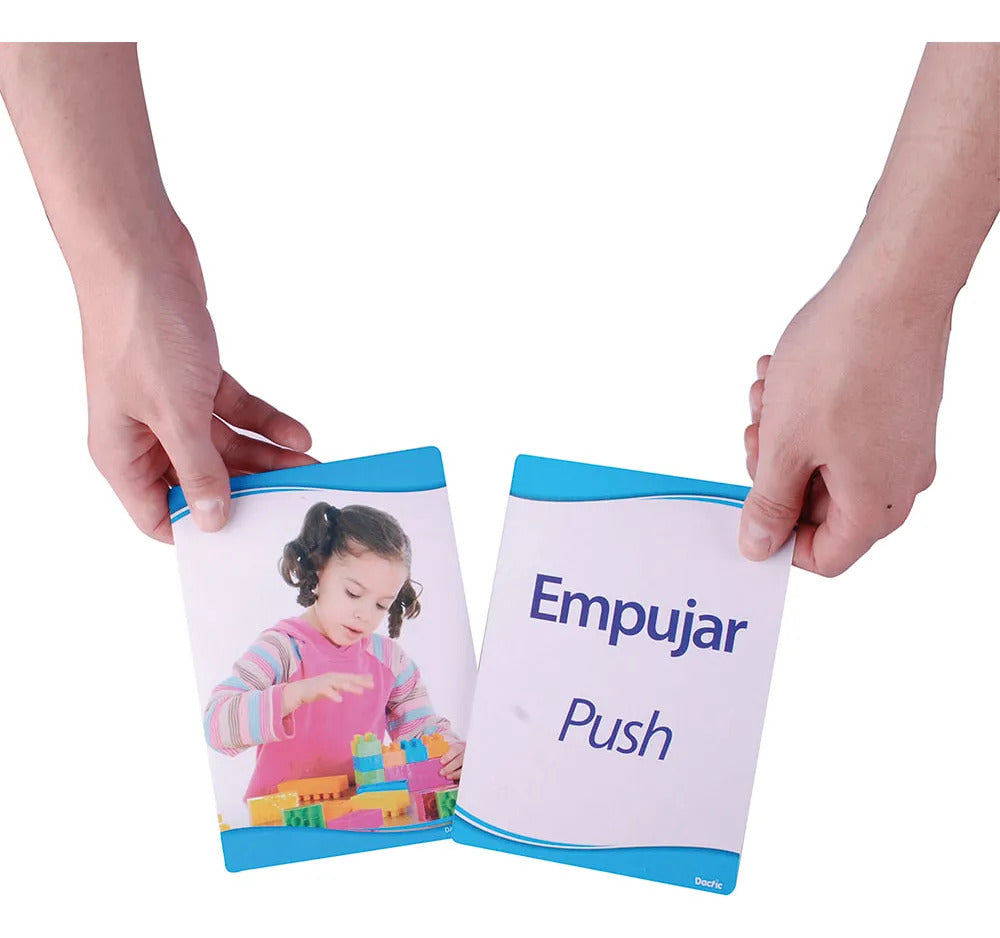 Flash Cards Acciones Dactic Español-Inglés