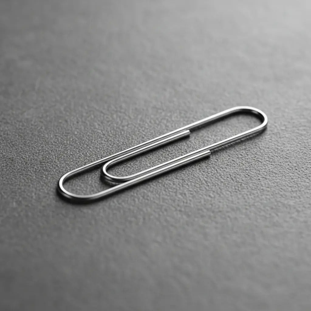 Clip Metálico Redondo Adix 33mm, 100 Uds