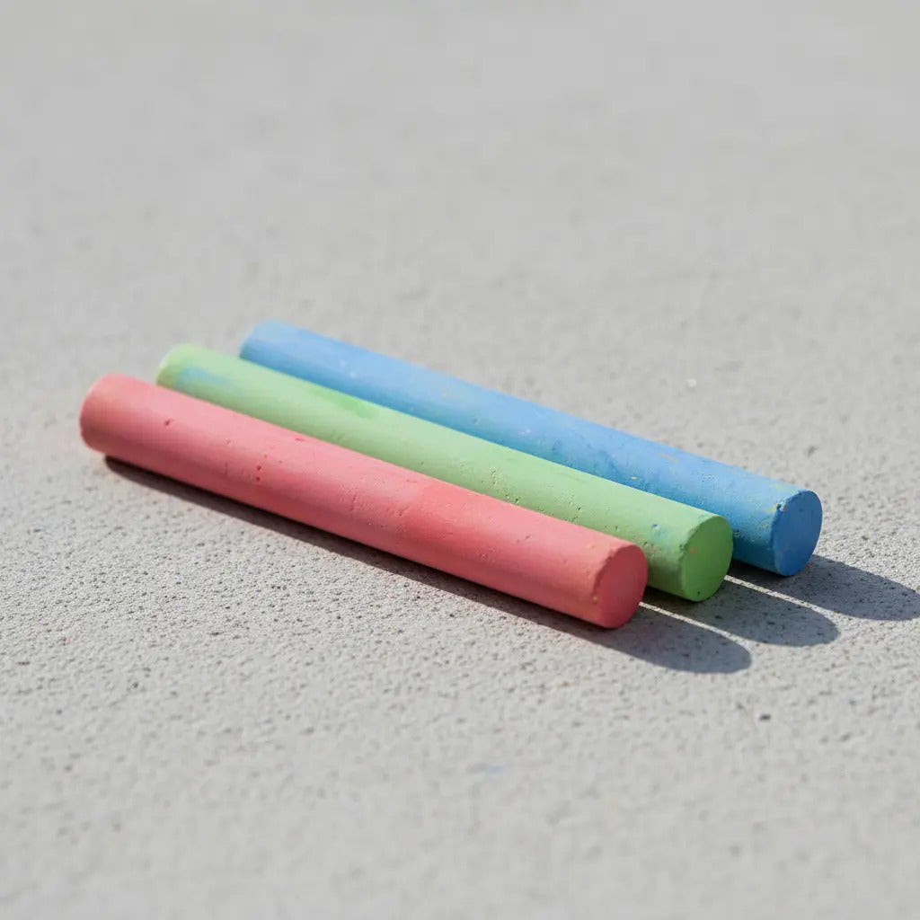Pack 12 Tizas de Colores Adix para Dibujo Escolar