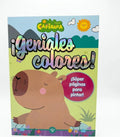 Libro para Colorear Capibara 16 Páginas