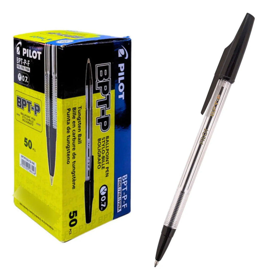 Lápiz Pasta Pilot BPT 0.7mm Caja 50 Unidades