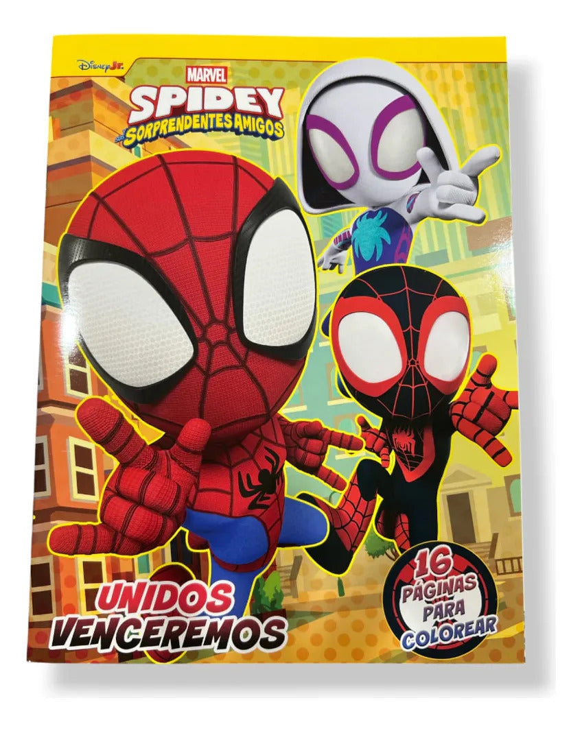 Libro para Colorear Spidey 16 Páginas