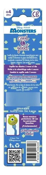 Cepillo Dental Cool&good Monster Suave 1ud C/protector