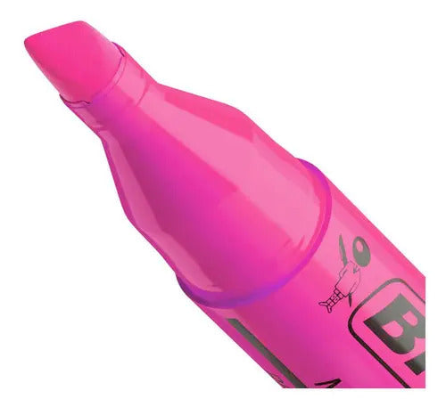 Destacador Bic Marking Rosa Brillante Unidad