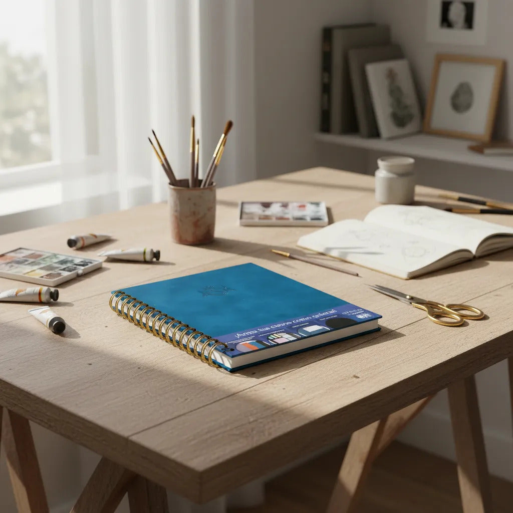 Cuaderno A5 Tapa Dura Dgnottas Cuadriculado