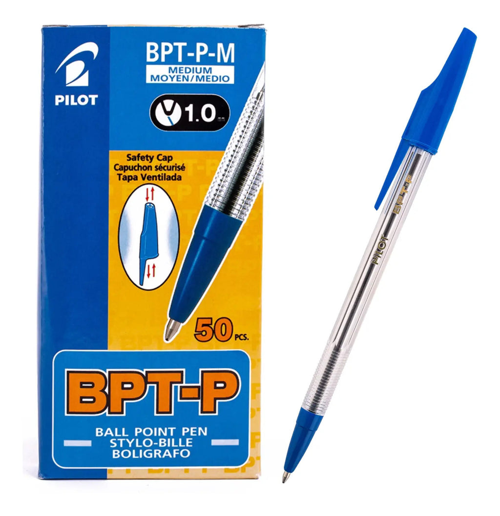 Caja 50 Bolígrafos Pilot Económicos Trazo 1mm