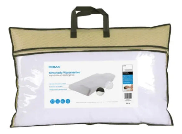 Almohada Viscoelástica Cervical Doma 62 cm Memory Foam