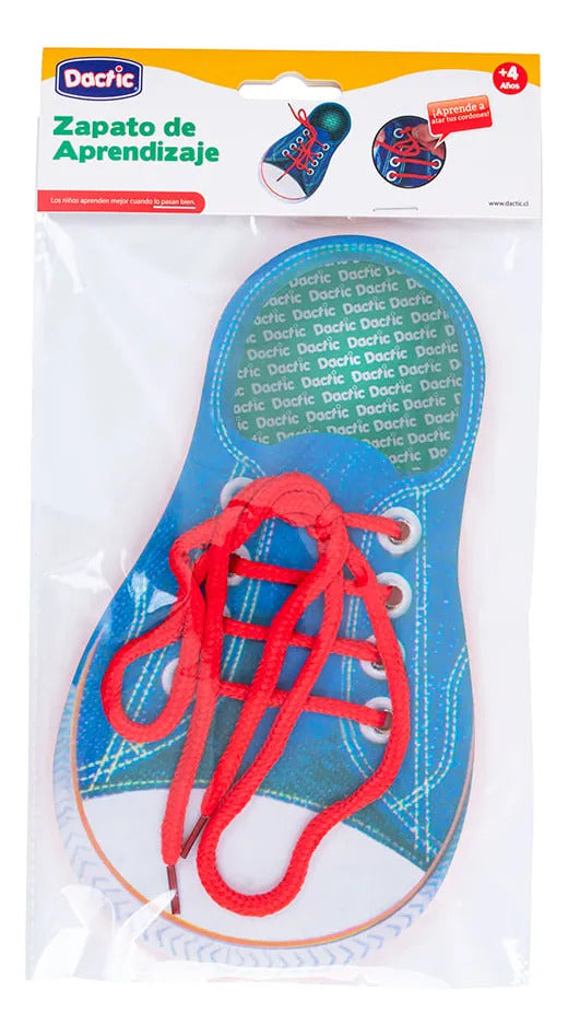 Zapato Didáctico Goma Eva Aprende a Anudar Dactic