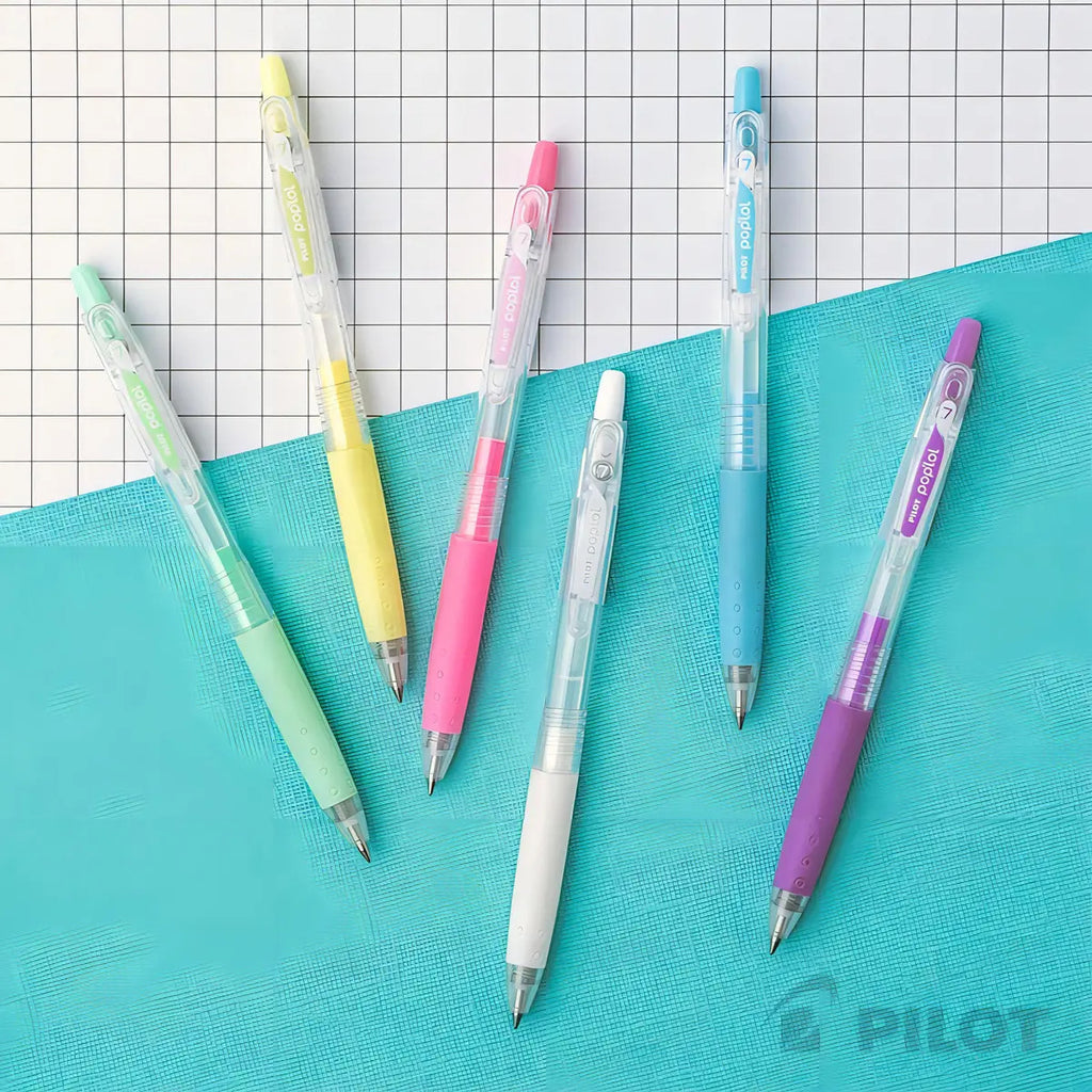 Set 6 Lápices Gel Pilot Pastel Pop Lol 701