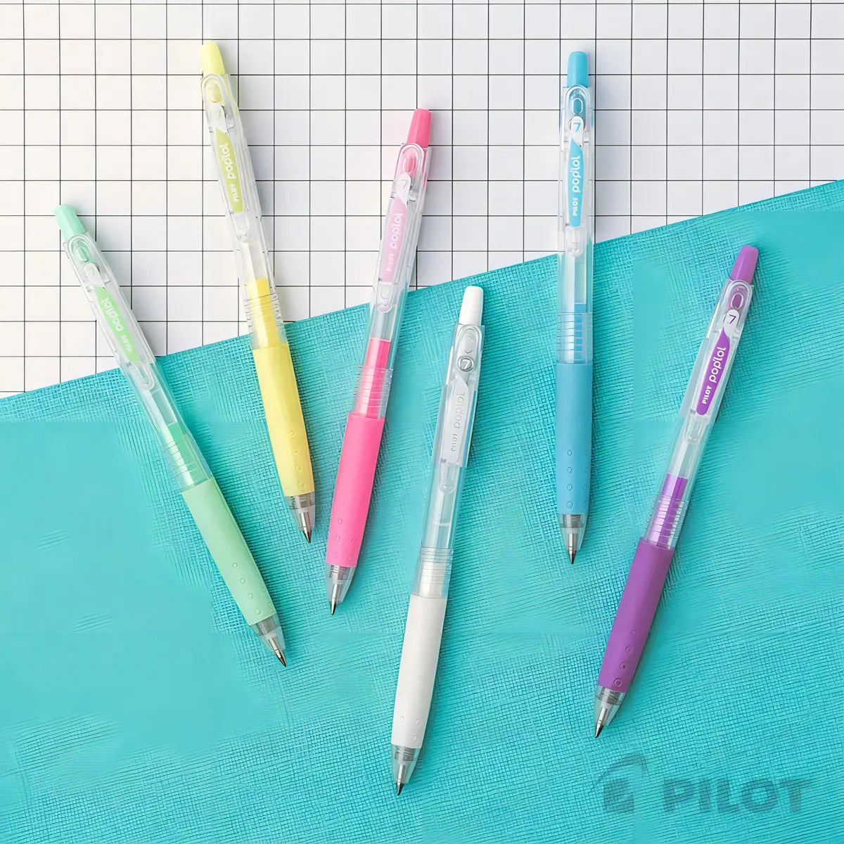 Set 6 Lápices Gel Pilot Pastel Pop Lol 701