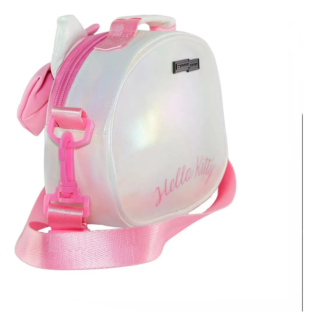 Bolso Cartera Hello Kitty Tornasol Brillo Kawaii