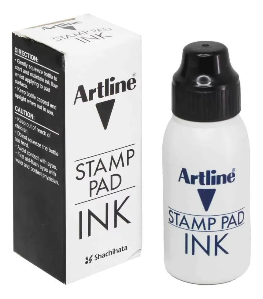 Tinta para Tampón Artline 50 ml Negra 1 Unidad