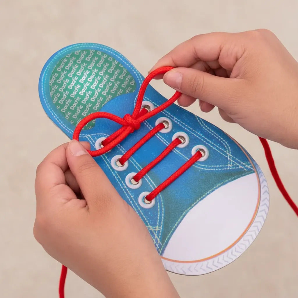 Zapato Didáctico Goma Eva Aprende a Anudar Dactic