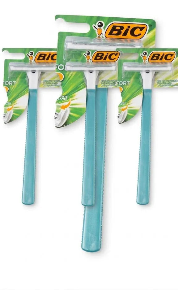 Maquinilla Bic Confort 2 Twin Sensitive Pack 3u