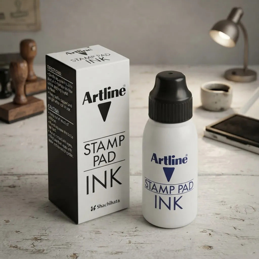 Tinta para Tampón Artline 50 ml Negra 1 Unidad