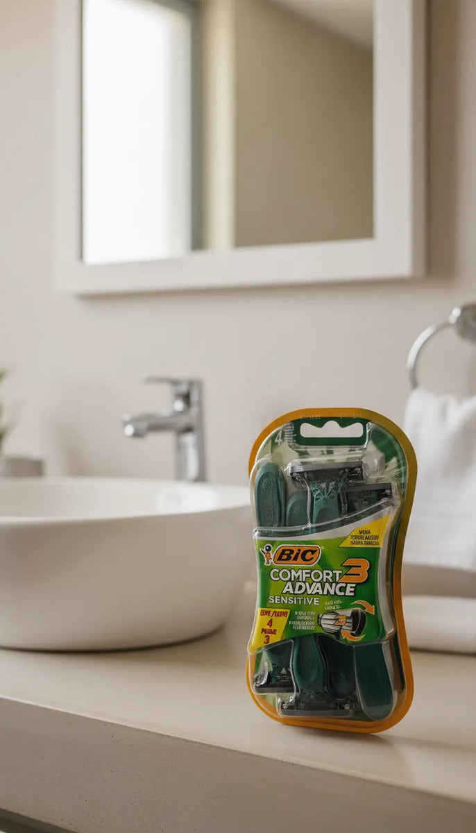 Bic Advance Sensitive:  Maquinilla Desechable Pack 4ud