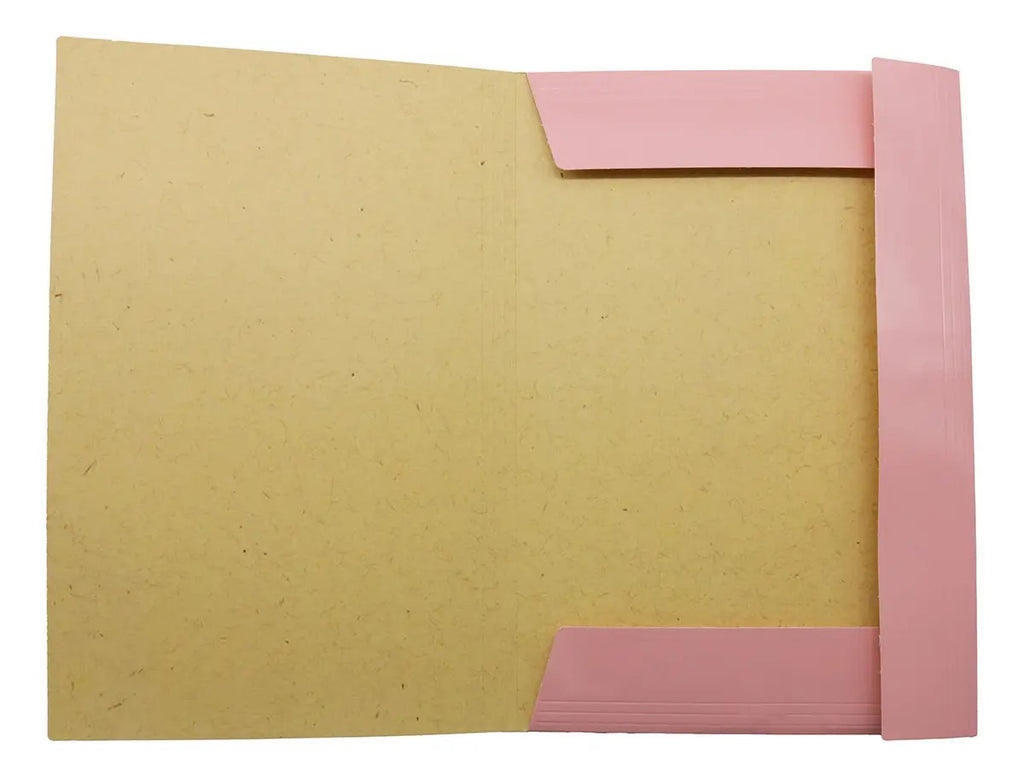 Carpeta con Elástico Oficio Adetec Rosa