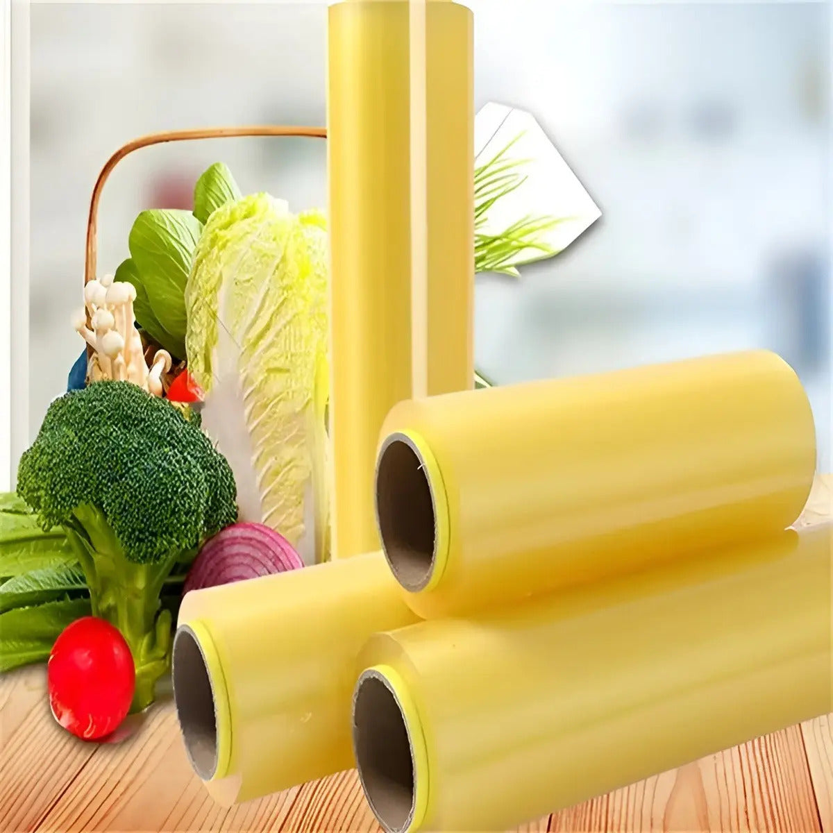 Film Para Cocina 45 cm x 1400mt Rollo De Plástico Para Alimentos