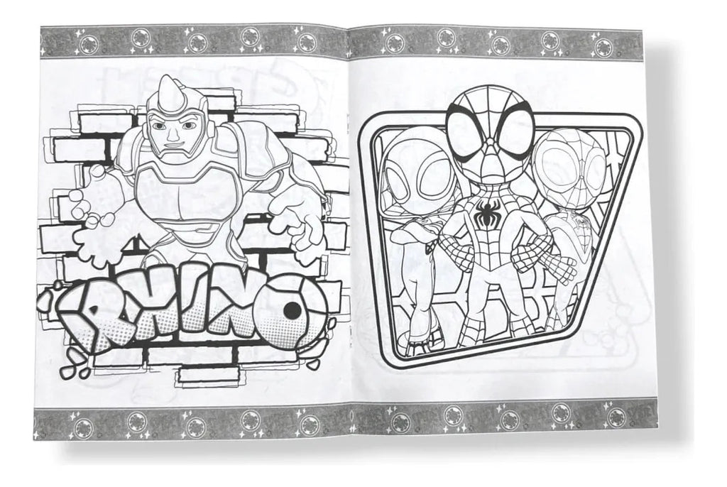 Libro para Colorear Spidey 16 Páginas
