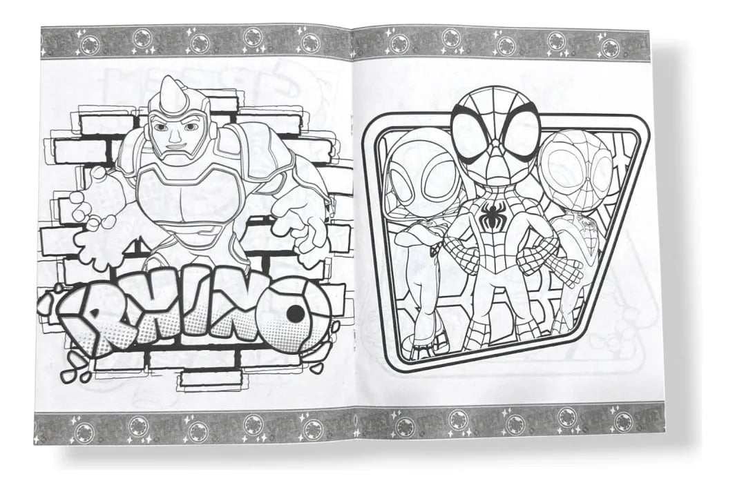 Libro para Colorear Spidey 16 Páginas