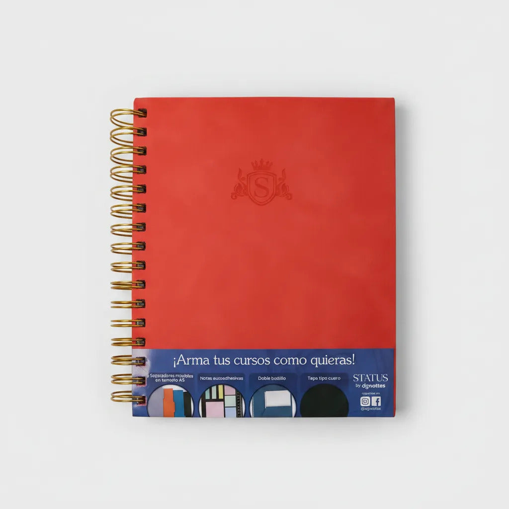 Cuaderno A5 Tapa Dura Dgnottas Cuadriculado