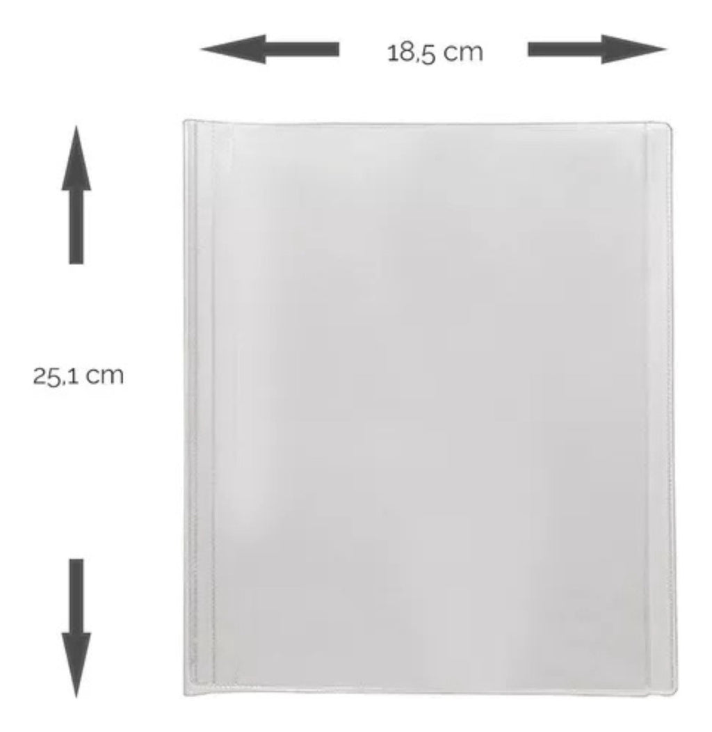 Forros College Pvc Para Cuaderno Pack 3 Ud Por Color Escolar