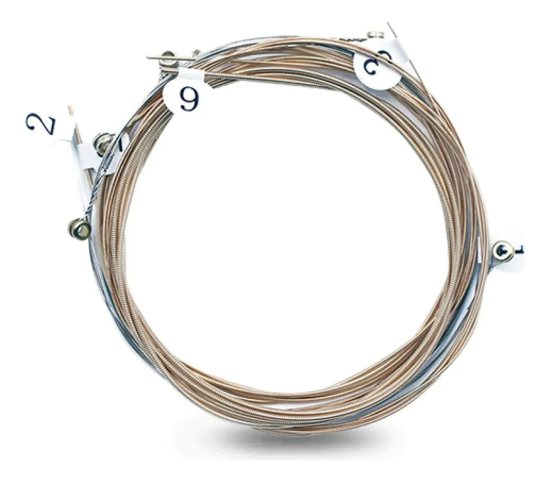 Set 10 Cuerdas para Guitarra Acústica Extra Light Hendrix