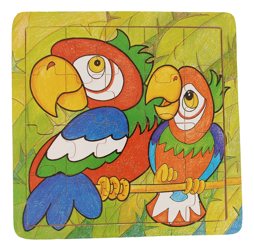 Puzzle de Madera Loro 20 Piezas Dactic