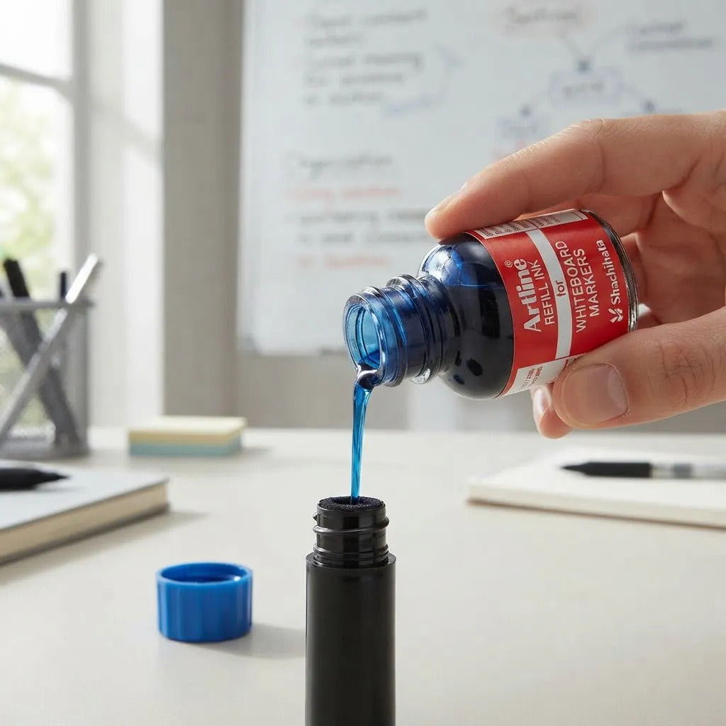 Tinta Recarga para Plumón de Pizarra Artline 20ml