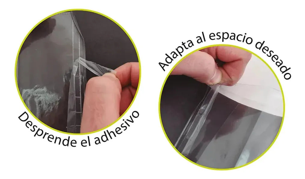 Forro Libro Transparente PVC Adaptable Pack x3