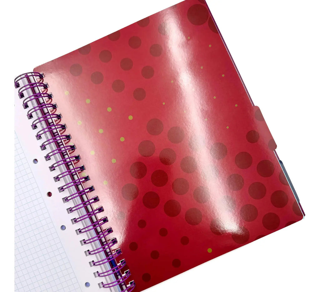 Cuaderno A4 Tapa Dura Dgnottas 4 Materias 160 Hj