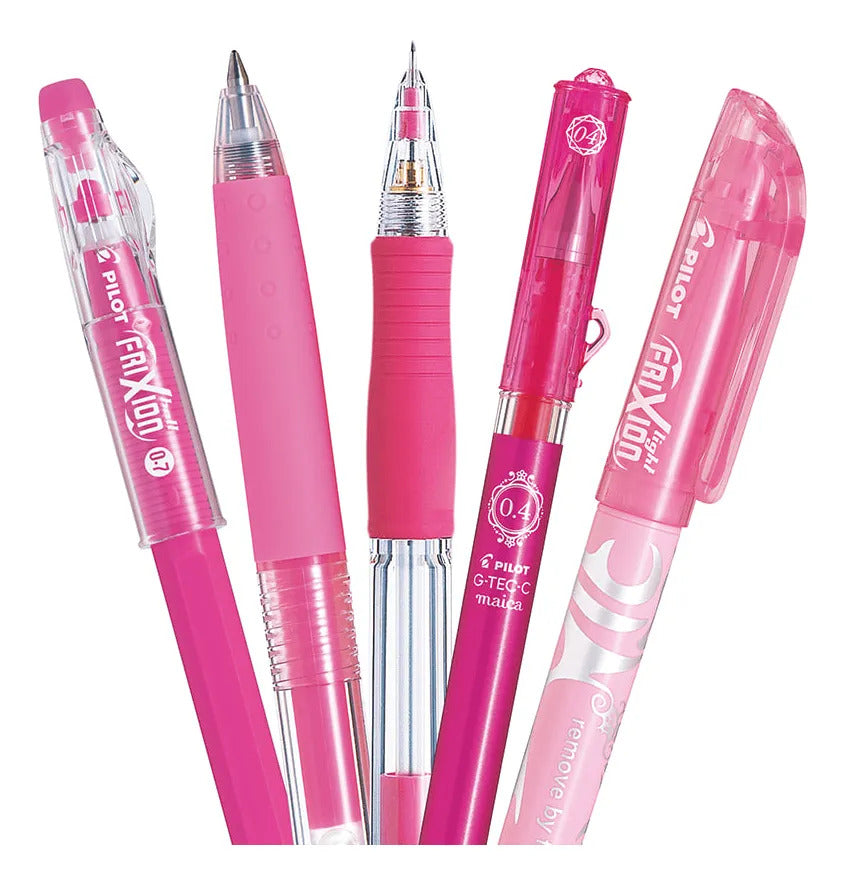 Set Pilot Rosado Lovers 5 Unidades Regalo
