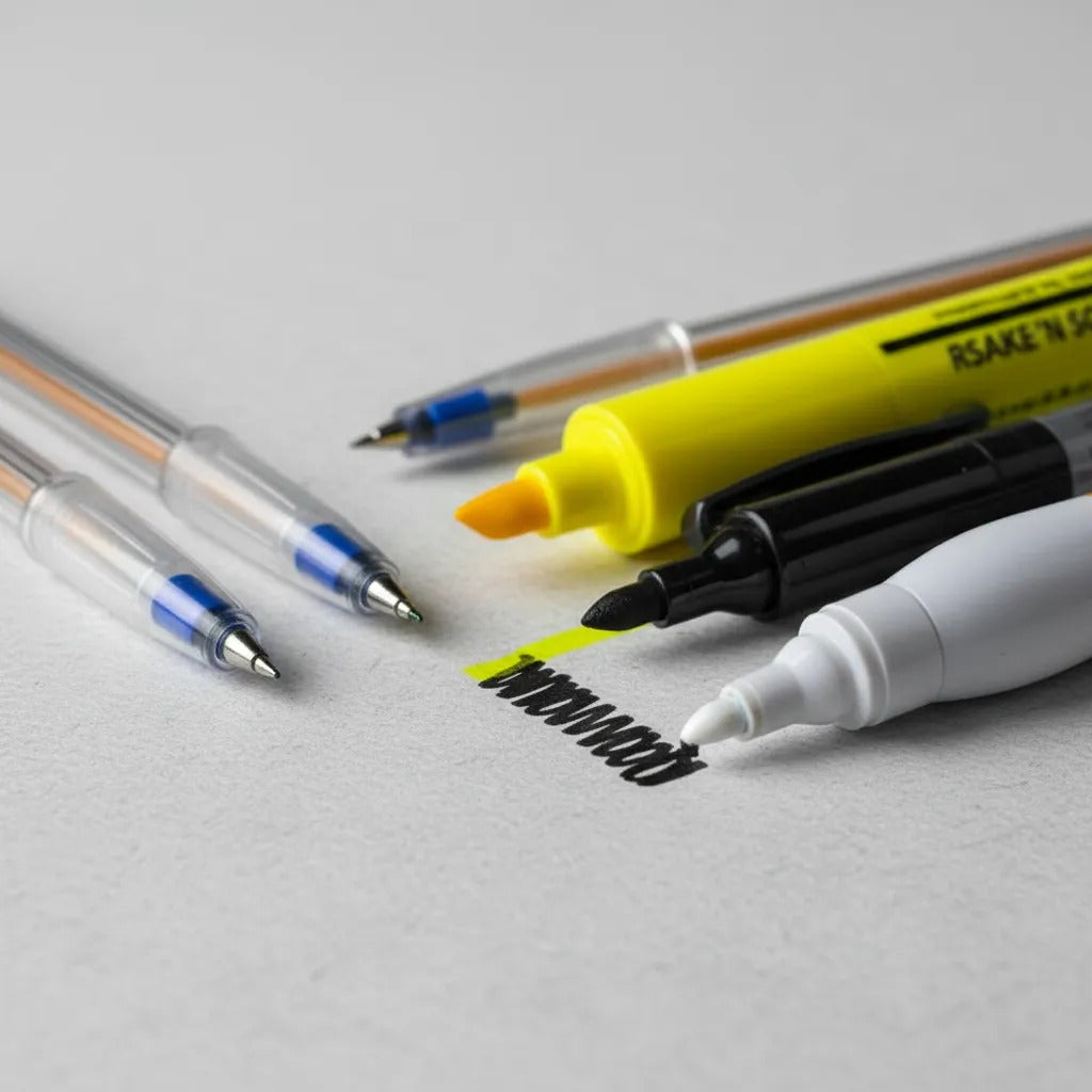 Set Pack Especial Bic 6 Piezas Lápices Destacador Corrector