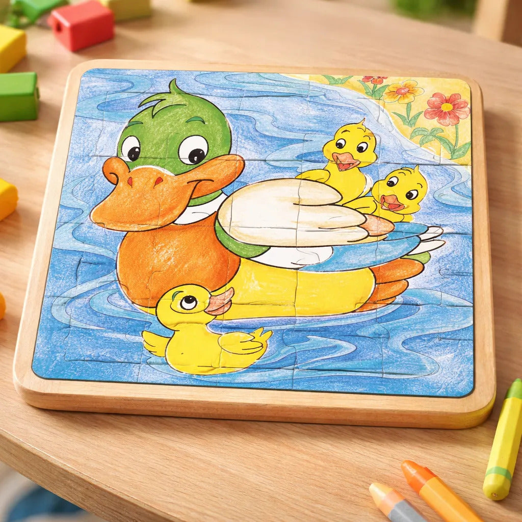 Puzzle de Madera Pato 20 Piezas Dactic