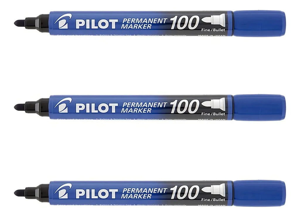 Pack 3 Marcadores Pilot SCA100 Punta Fina