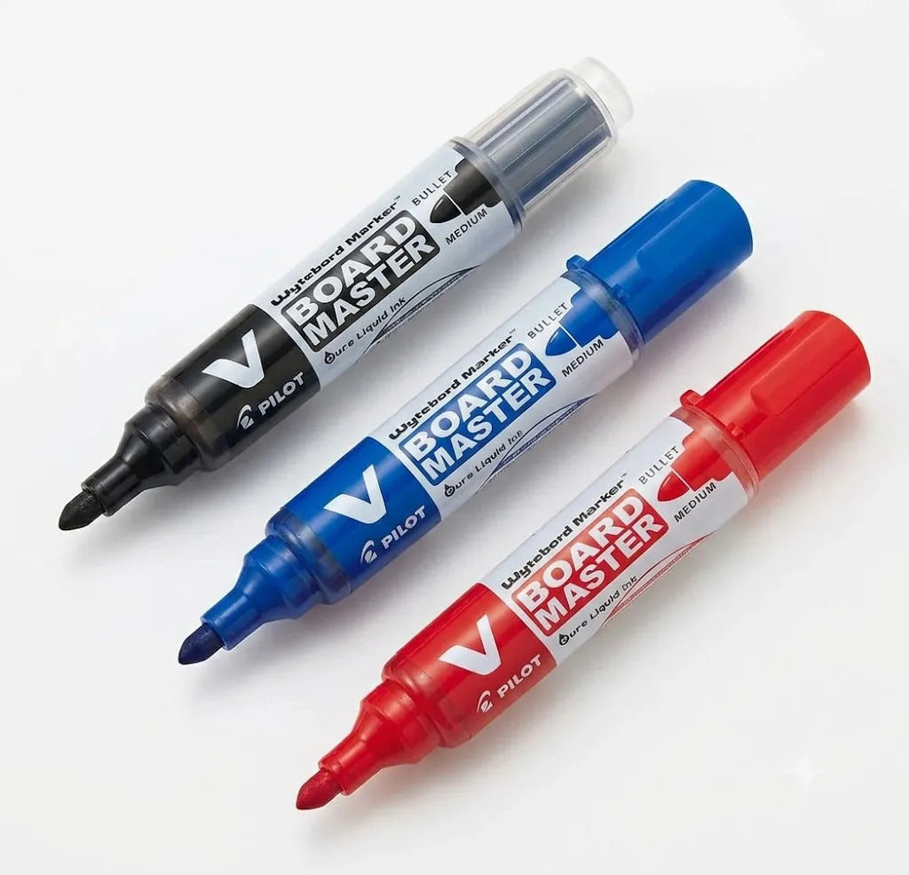Pack 3 Marcadores Pizarra Pilot V Board Colores