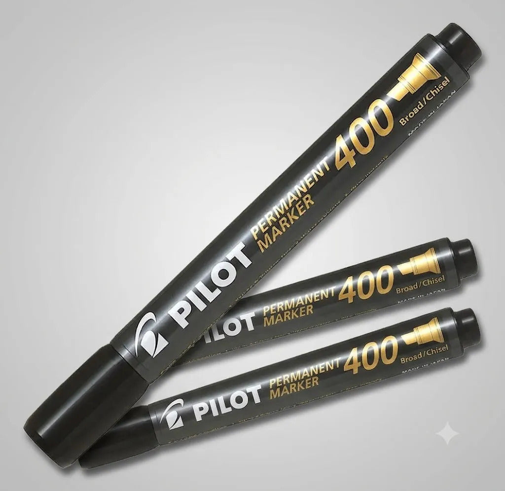 Marcador Permanente Biselado Pilot SCA-400 x3